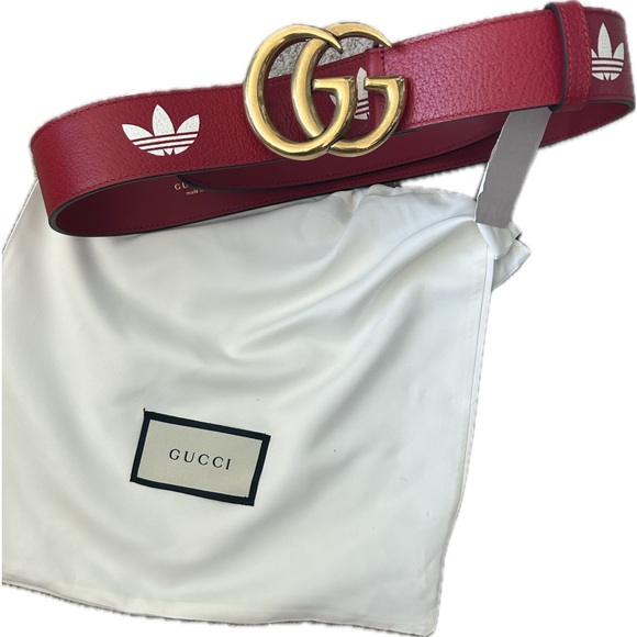 Gucci x Adidas leather belt NWT unisex - Picture 3 of 7